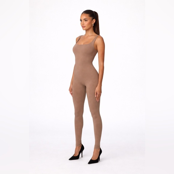 naked wardrobe Pants - NWOT Naked Wardrobe Sculpt Tank Jumpsuit - Coco